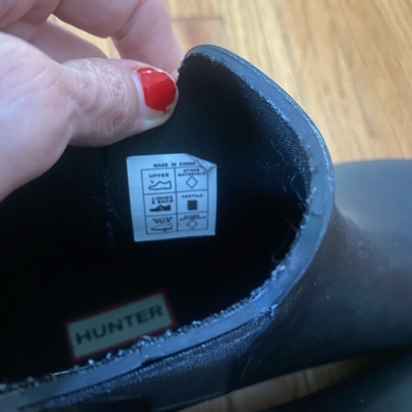 Hunter refined rubber Chelsea boot, women’s - Picture 5 of 6